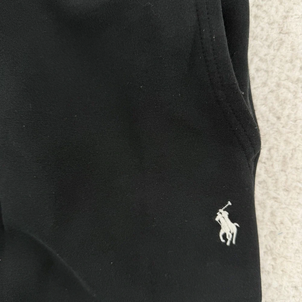 Polo Ralph Lauren Sweatpants Mens XXL Black Fleece Jogger Pants Elastic Waist